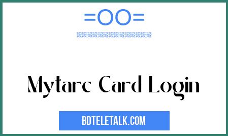 my tarc smart card login|mytarc card login.